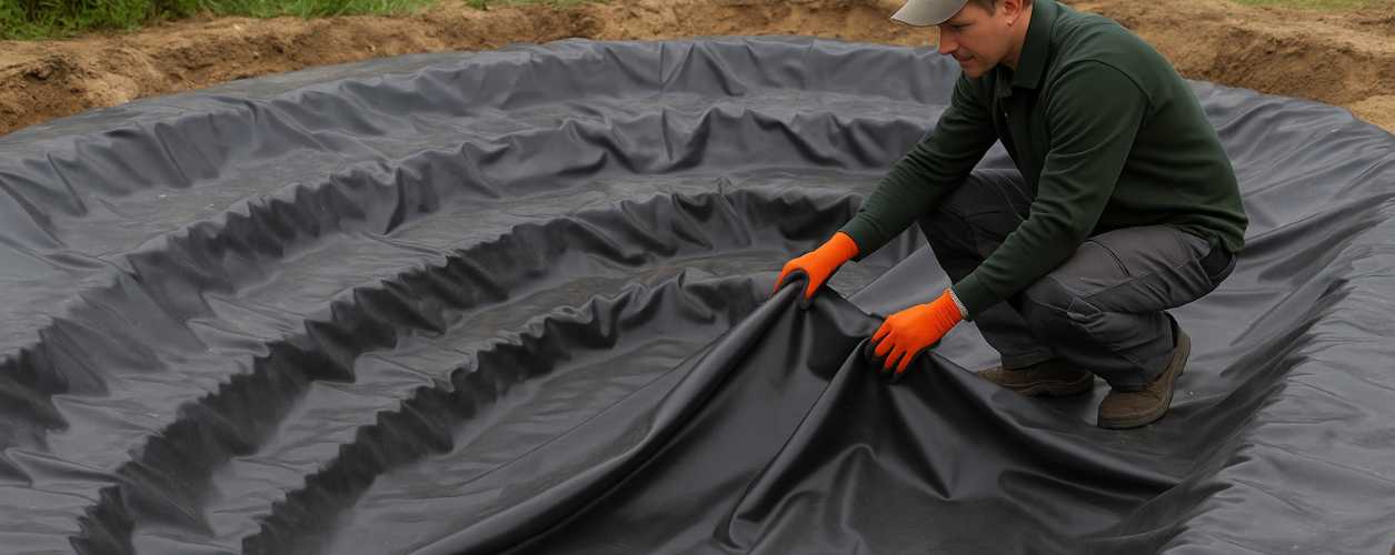 Pond Liner Installation